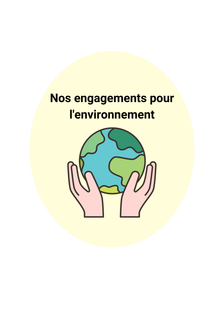 Nos engagements pour l'environnement